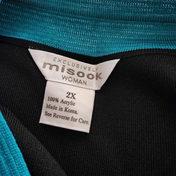 Misook black skirt suit size 2X - Picture 6 of 6